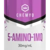 5-AMINO-1MQ suspension 30mg/ml front label – Chemyo research grade