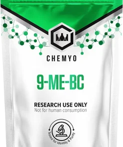 9-ME-BC 9-methyl-beta-carboline powder 500mg front label - Chemyo research grade dopaminergic compound