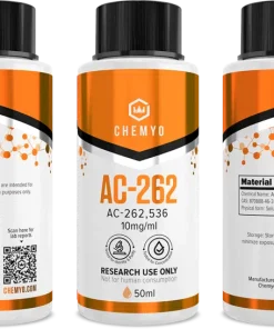 AC262,536 group product shot showing induction seal – Chemyo research grade