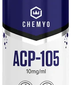 ACP-105 SARM solution 10mg/ml front label – Chemyo research grade