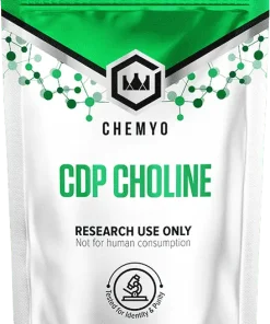 CDP Choline Citicoline powder 50g front label - Chemyo research grade choline precursor