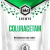 Coluracetam powder 1g front label – Chemyo research grade nootropic