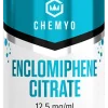 Enclomiphene Citrate solution 12.5mg/ml front label – Chemyo