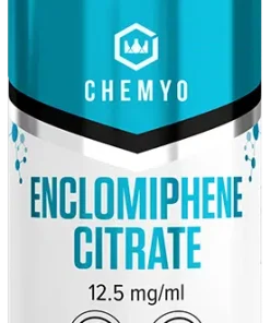 Enclomiphene Citrate solution 12.5mg/ml front label – Chemyo