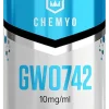 GW0742 PPARδ agonist solution 10mg/ml front label – Chemyo
