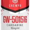 GW501516 Cardarine solution 10mg/ml front label – Chemyo