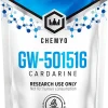 Cardarine GW-501516 powder 1g front label – Chemyo research grade