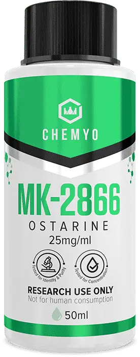 MK-2866 Ostarine SARM solution 25mg/ml front label – Chemyo