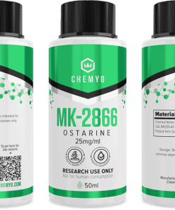 MK-2866 Ostarine group product shot with induction seal – Chemyo