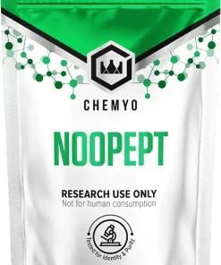 Noopept powder 10g front label – Chemyo research grade nootropic