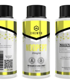 Noopept solution group product shot with induction seal – Chemyo