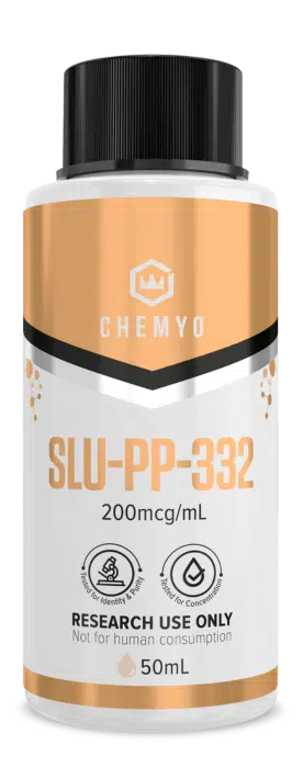 SLU-PP-332 solution 200mcg/ml front label – Chemyo research grade