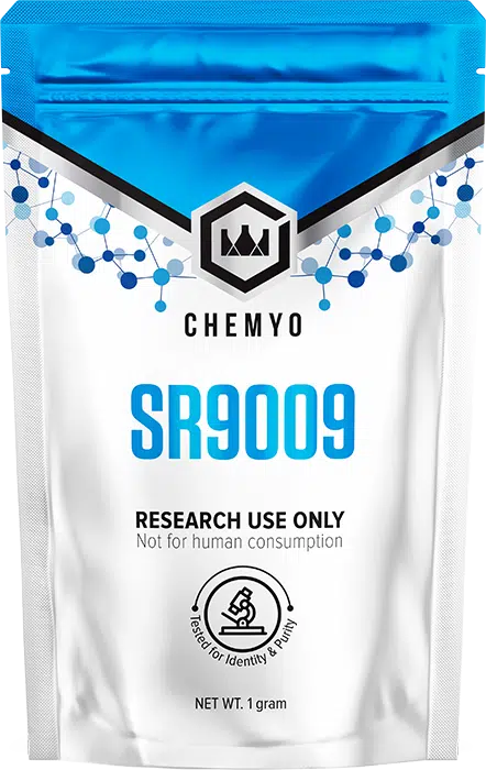 SR9009 Stenabolic powder 1g front label – Chemyo research grade