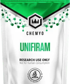 Unifiram DM-232 powder 1g front label - Chemyo research grade AMPAkine